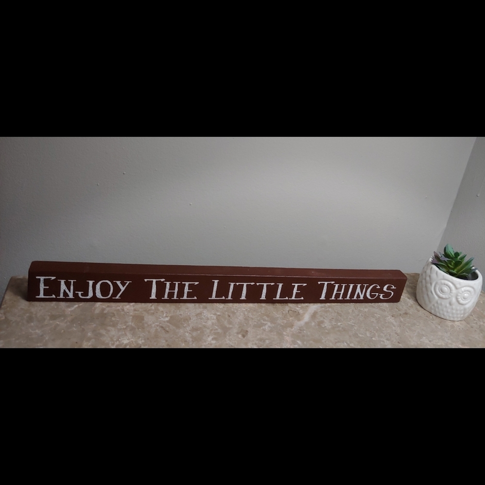 Wall decor quote